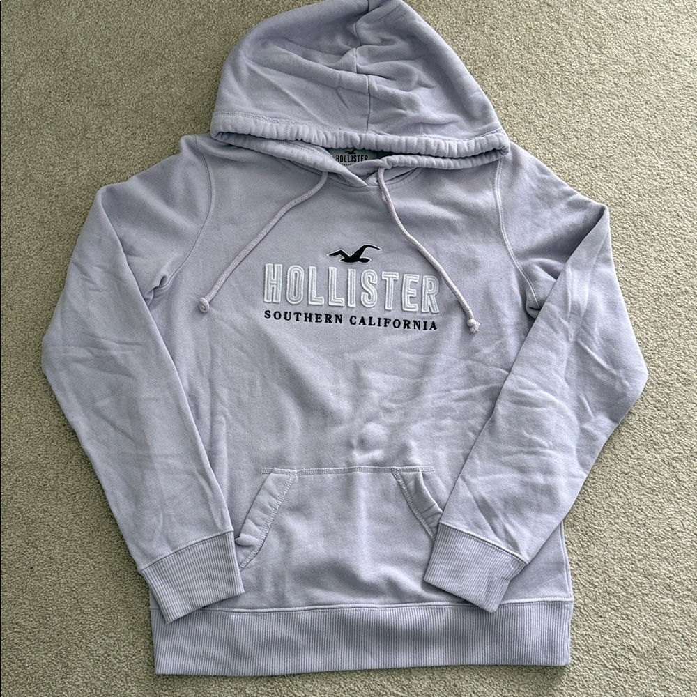 Hollister Super Soft Pastel Purple Hoodie